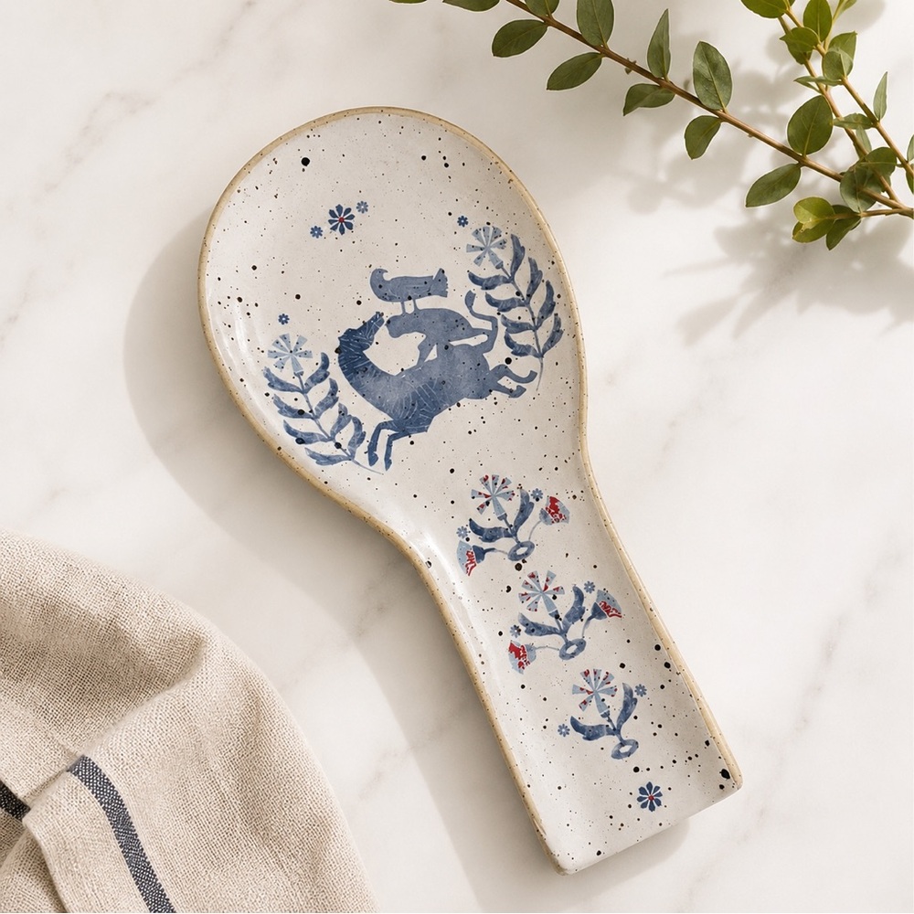 🆕 Anthro Anthropologie Maria Lena Spoon Rest